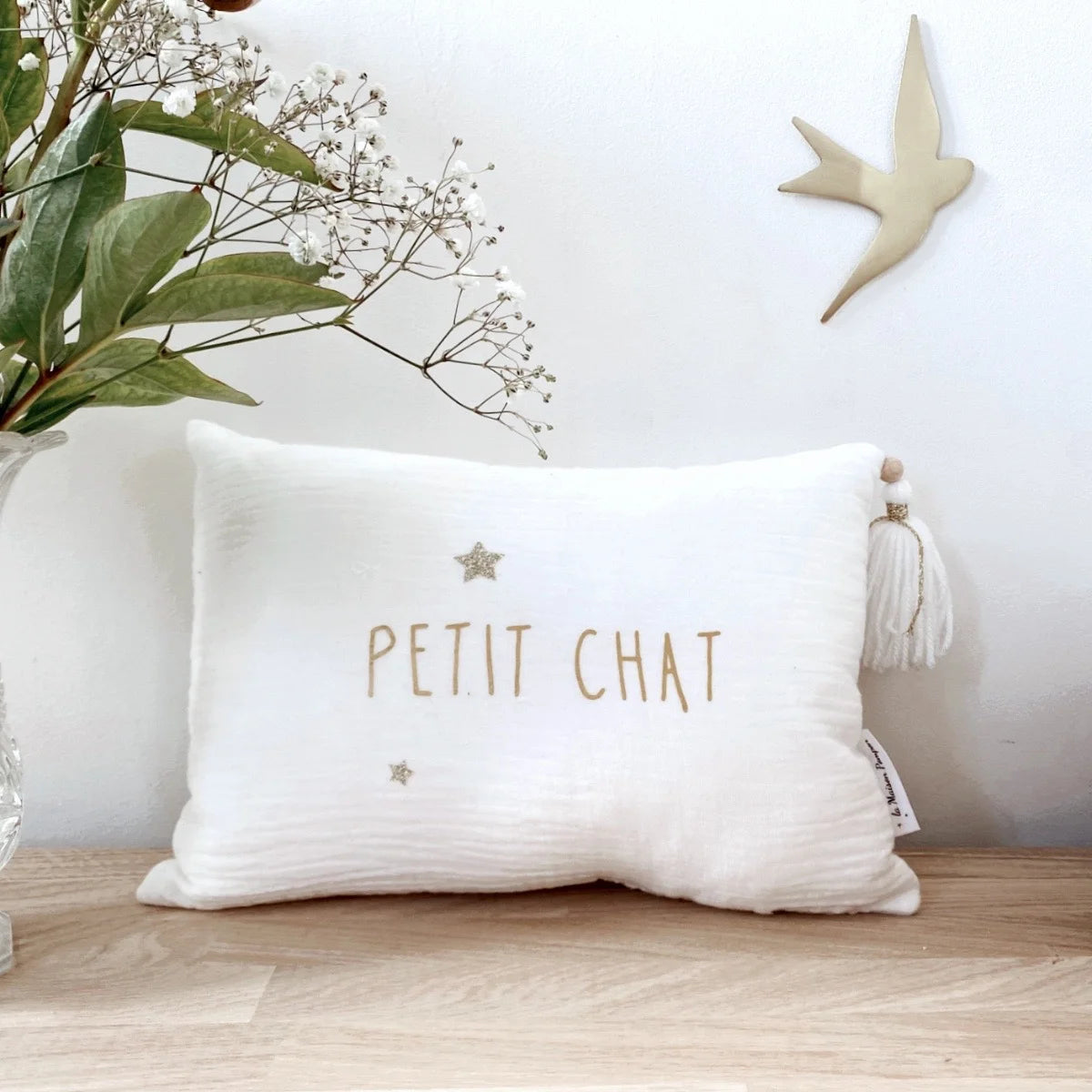 COUSSIN PETIT POMPON ✨ PERSONALISABLE