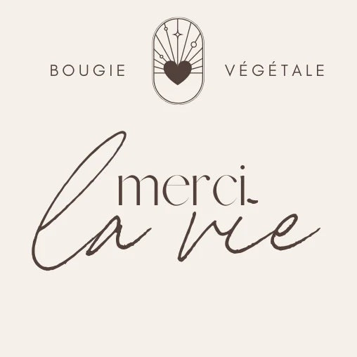 BOUGIE "MERCI LA VIE"