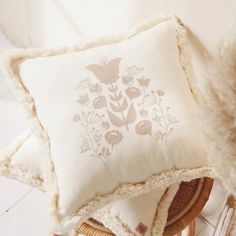 COUSSIN FRANGES BOHO BRODERIES